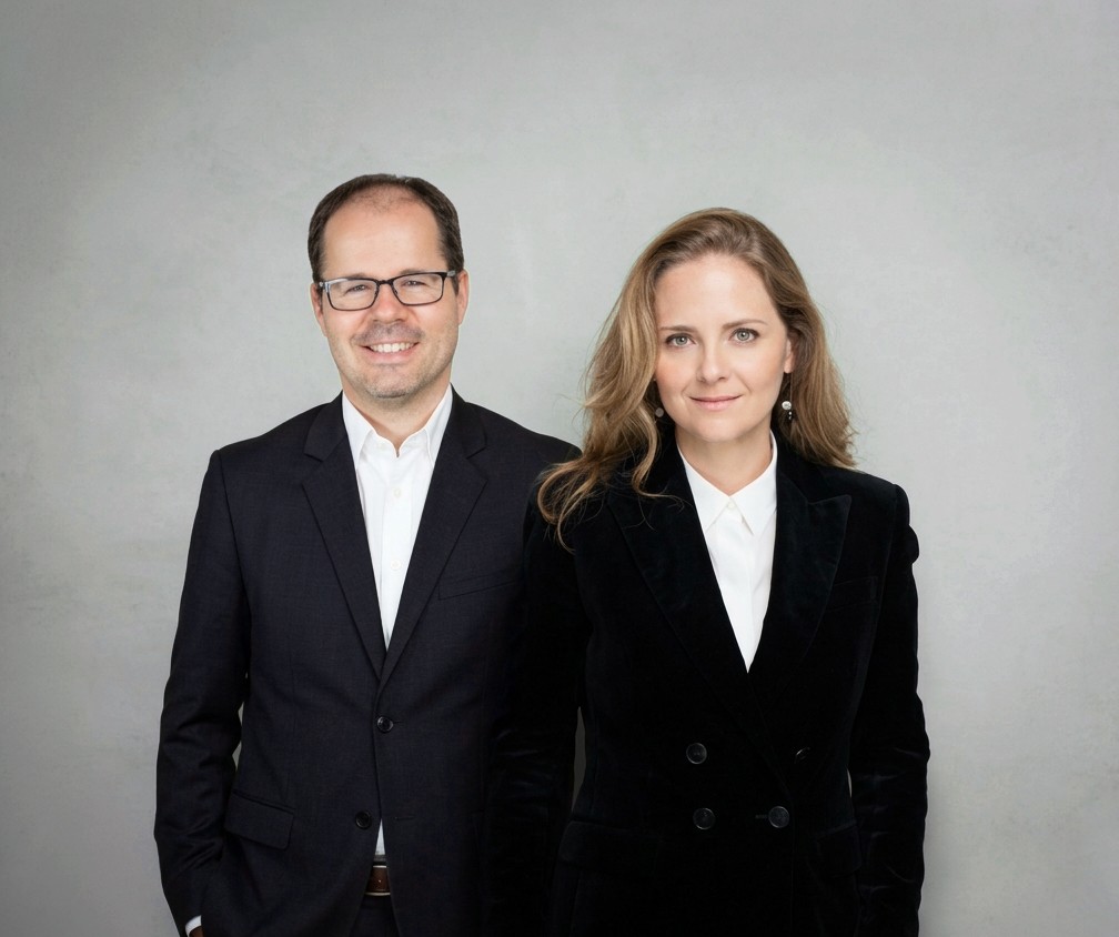 Portrait of architects Nerea Orenes and Albert Schuster creators of FORMAA